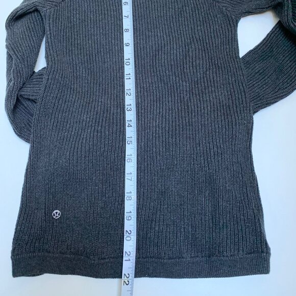 Lululemon Grey Cotton Sweater - Picture 6 of 8